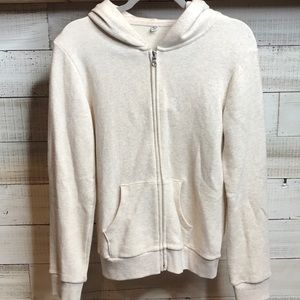 Uniqlo M cream hoodie